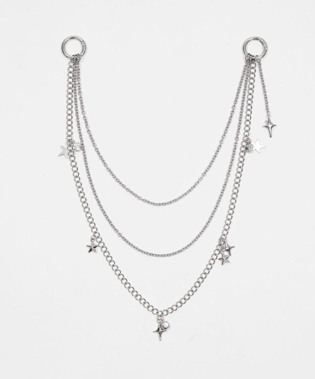 WEGO LパールMIXチャームウォレットチェーン 柄1