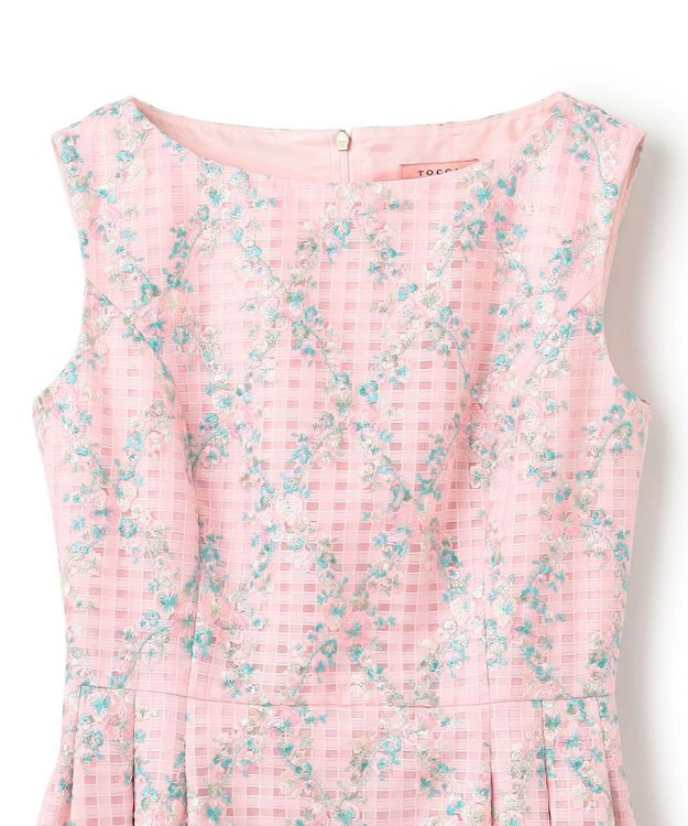 TOCCA 【洗える】FLOWER IN SUGAR ドレス ピンク系