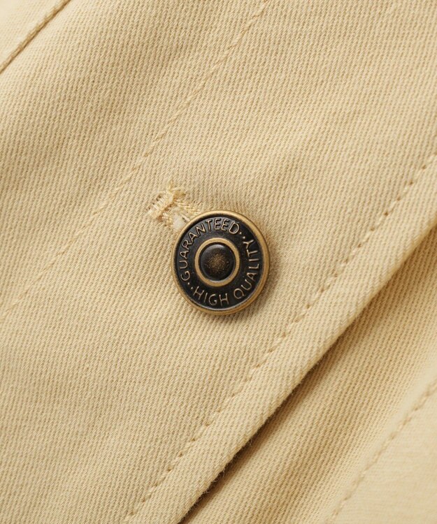 CRAFT STANDARD BOUTIQUE ワークシャツブルゾン Light Beige