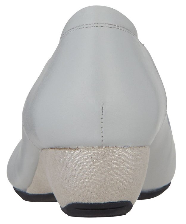 ASICS WALKING ペダラ レディース 3E 3.5cmヒール グレー系