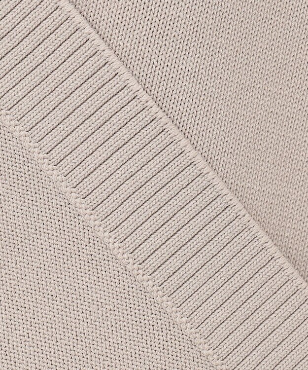 UNFILO MENS 【接触冷感】イージーケア ニット半袖Ｔシャツ [23年春夏商品] アイボリー