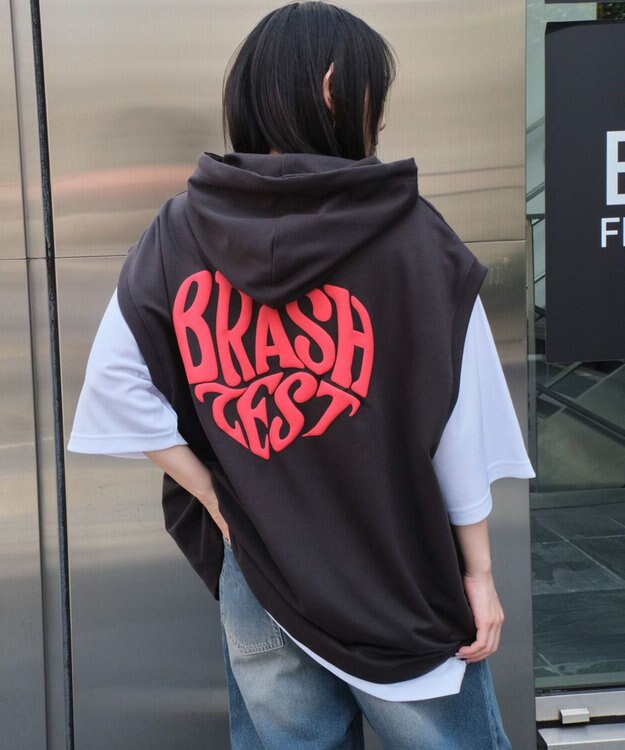 WEGO 【ユニセックス着用ITEM/2点SET】パーカーアンサンブルT（SS） スミクロ