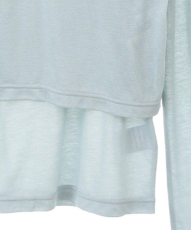 Green Parks ・Ｐｅｔｉｔ　Ｆｌｅｕｒ　レイヤードシアープルオーバ Green