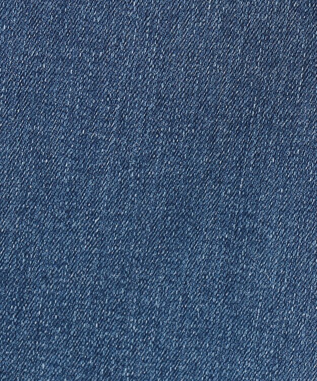 J.PRESS LADIES 【洗える】BASIC STRETCH DENIM ストレート パンツ ダルブルー系