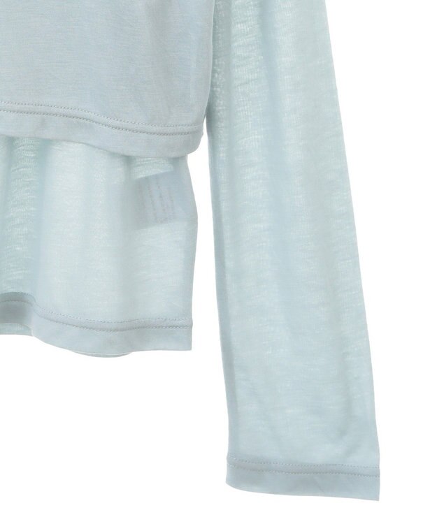 Green Parks ・Ｐｅｔｉｔ　Ｆｌｅｕｒ　レイヤードシアープルオーバ Green