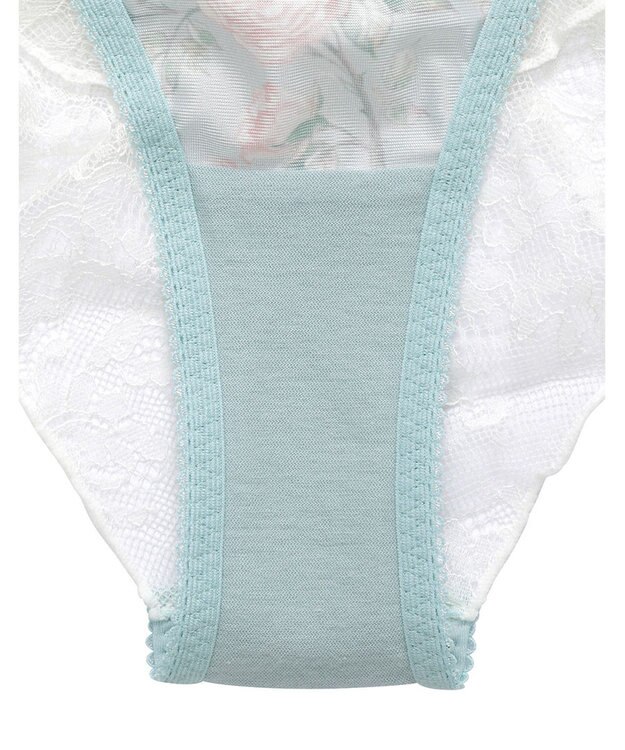 WACOAL ルジェ Ｔバック ショーツ 【ハーモニーフィットブラ】 【リボンブラ】 BCA444・BCA744とペア 透けにくい(フロント) ソング はきこみ丈あさめ レディース PCA444 /ワコール ターコイズ