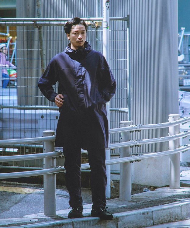 F/ACSION KENROKU レインコート NAVY