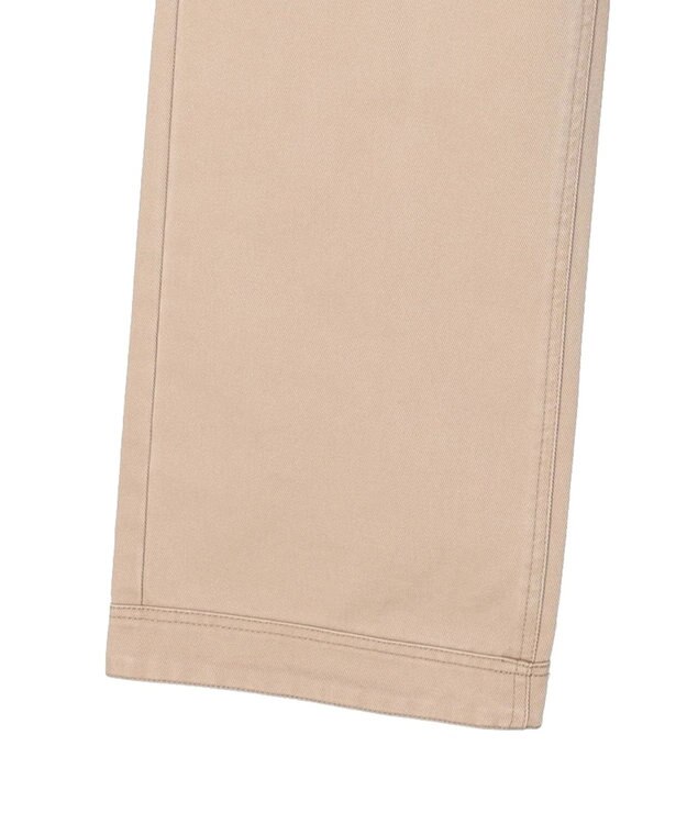 earth music&ecology コットンツイルバギーパンツ Beige