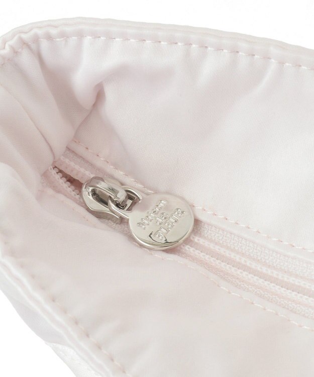 Maison de FLEUR ブランドロゴフリルハンドルトートMバッグ Light Pink