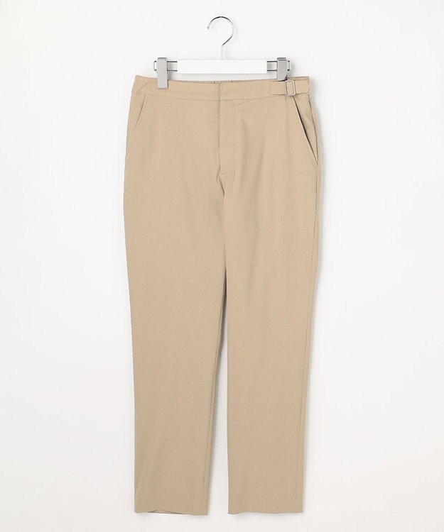 J.PRESS LADIES L 【WEB限定カラーあり・人気素材・セットアップ対応】セルロースリネンストレッチ テーパード パンツ ベージュ系