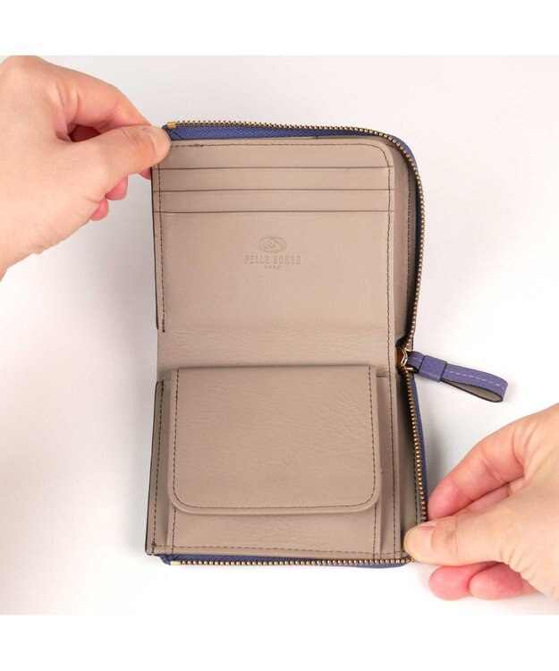PELLE BORSA L字ファスナーミニ財布 Fine Goods フィーネグッズ 5444 ベリーペリー