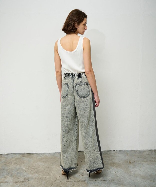 GRACE CONTINENTAL リブタンクトップ ホワイト