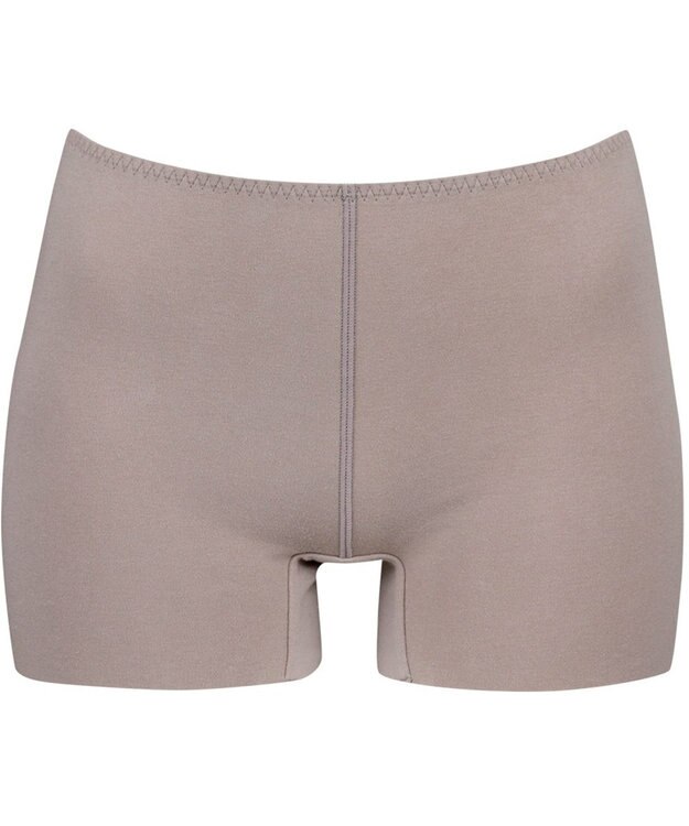 Wing あったかインナーボトム 綿100％(肌側) アウターにひびきにくい 一枚ばき可能 【綿の贅沢 ここちフラット】 1分丈 秋 冬 ER4172 ウイング／ワコール ブラウン