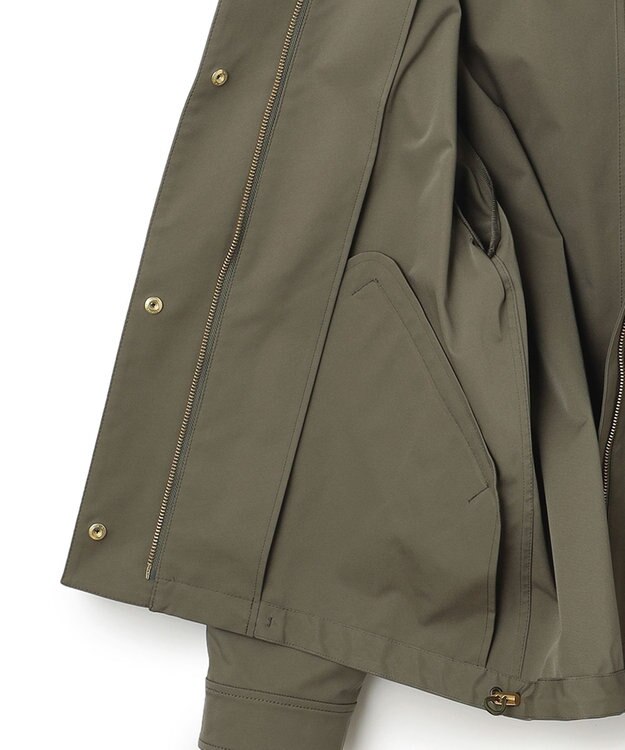 23区 S 【カタログ掲載】ブライトツイル マウンテンパーカー カーキ