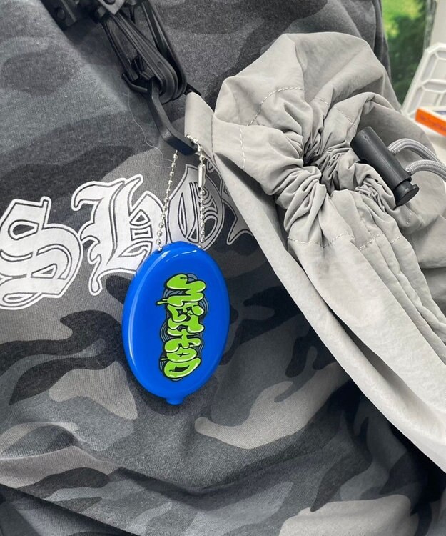 WEGO ラバーコインケース ブルー