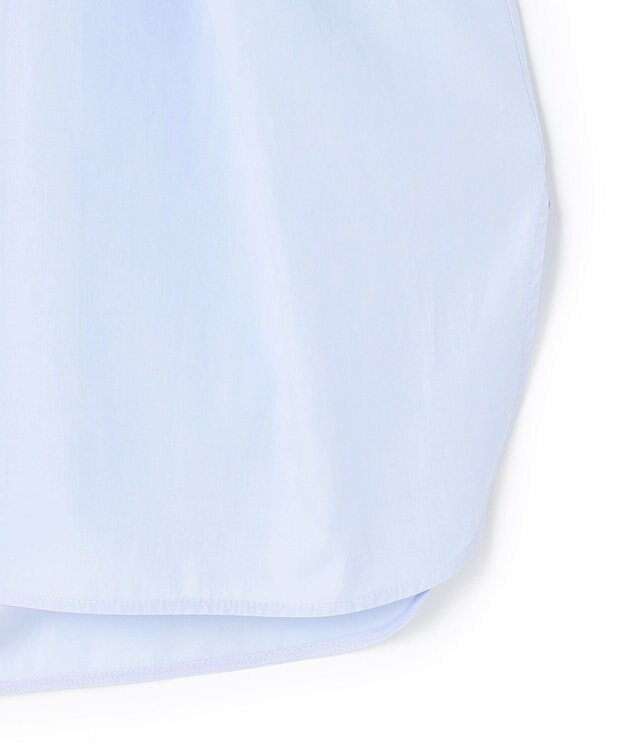 BEIGE， MALLOW / コットンタック バルーンスリーブブラウス Sax