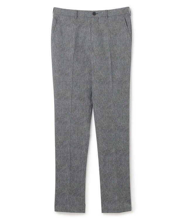 JOSEPH HOMME 新柄【洗える/ストレッチ/シワになりにくい/セットアップ対応可】クールドッツストレッチ テーパードパンツ / CITY ライトグレー系