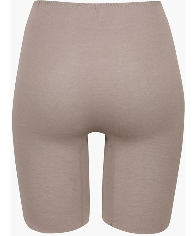 Wing インナー 【綿の贅沢オーガニック　フラットタイプ】 オーガニックコットン混素材 ひびきにくくさらっと薄くて軽い ３分丈 ER1348 ウイング／ワコール シナモンブラウン