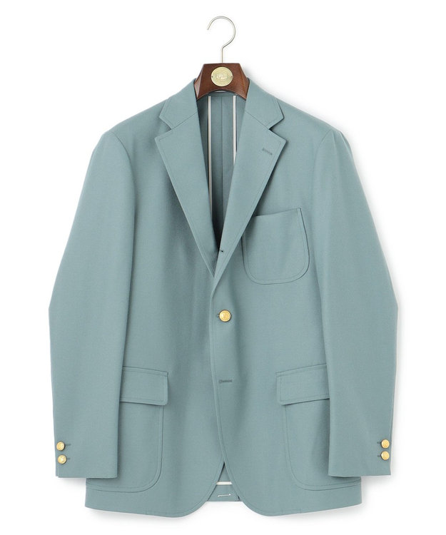 J.PRESS MEN 【J.PRESS ORIGINALS】1001 PAPER FLANNEL 3B BLAZER / JAPAN MADE ピーコックグリーン系