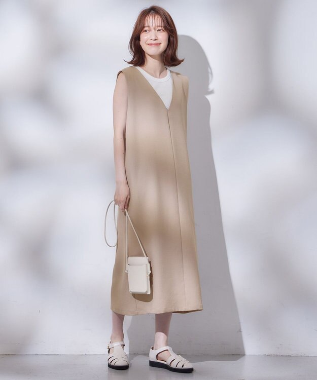 ANY L ベーシックタンクトップ オフ