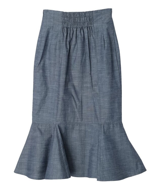 earth music&ecology 切り替えマーメイドスカート Dark Blue