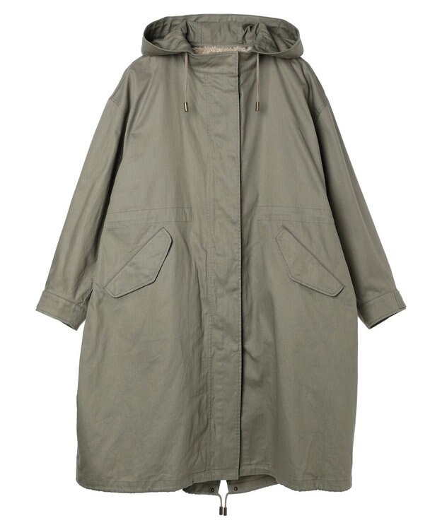 earth music&ecology マルチｗａｙモッズコート Khaki