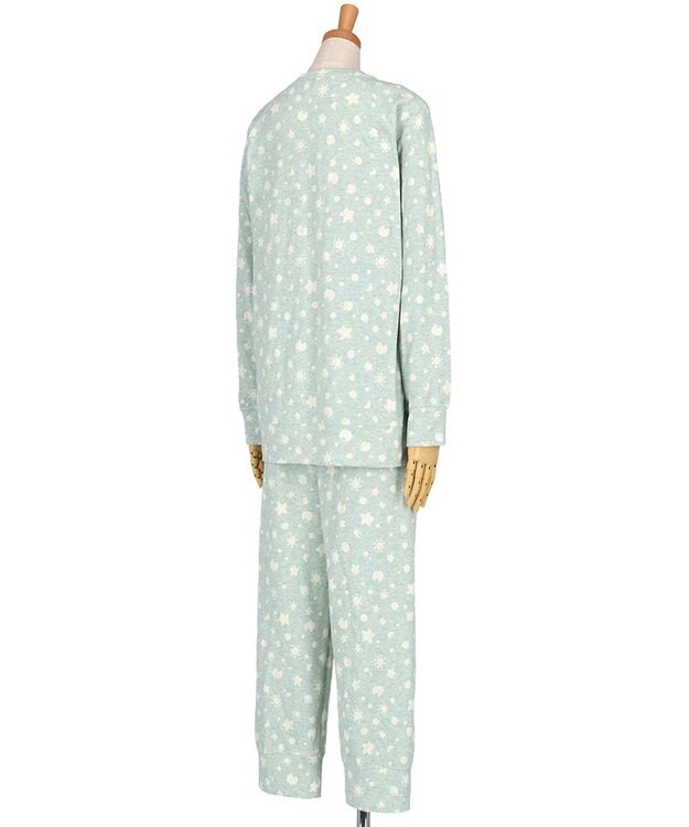 tsumori chisato SLEEP ツモリチサト パジャマ 長袖 長ズボン オーガニックコットンを使用 レディース UDX567 /ワコール メロン