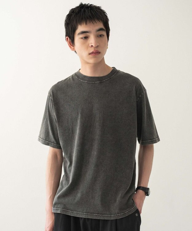 WEGO 【ユニセックス着用ITEM/MLサイズ展開/綿100%】リラックスフィットコットンT（SS） ブラックその他