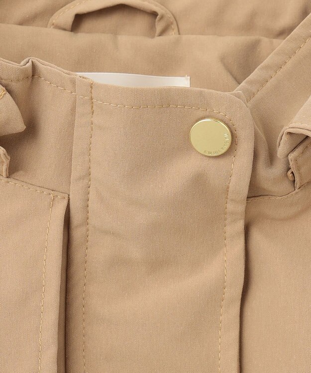 組曲 KIDS 【150-170cm】【撥水】ケープド マウンテンパーカー ベージュ系