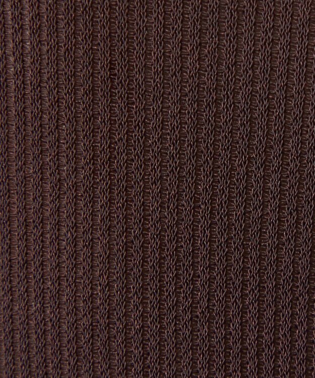 Chacott Chacott BALANCE シアーリブバックシャンTシャツ ダークブラウン