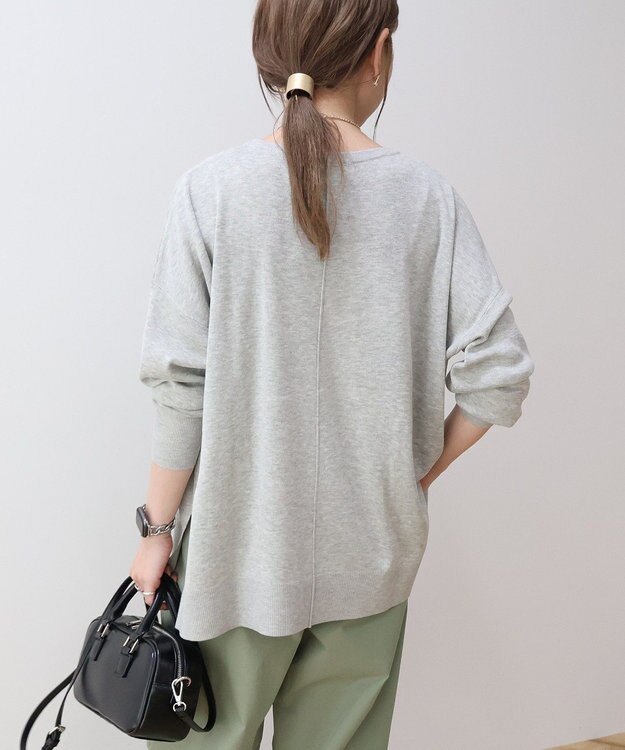 AMERICAN HOLIC サイドスリットニットプルオーバー Pink