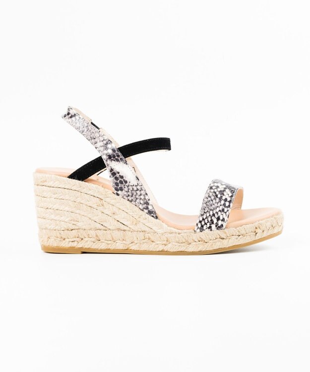 gaimo 【GAIMO/ガイモ】バイカラーヒールサンダル/GAEL-RS パイソン