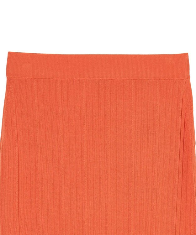 JOSEPH 【洗える】ヴィスコースリブ　ニットスカート Sun down