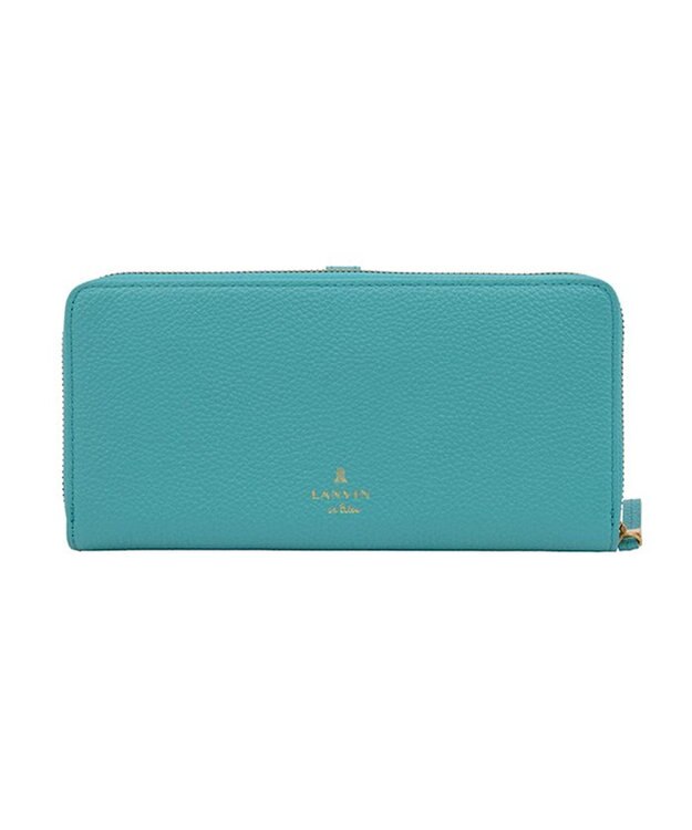 LANVIN en Bleu リュバン ラウンド長財布 ブルー
