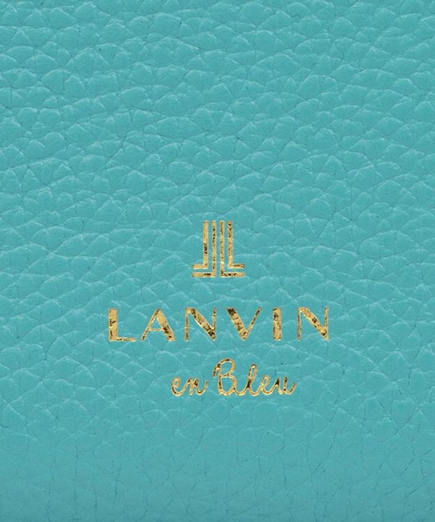 LANVIN en Bleu リュバン ラウンド長財布 ブルー