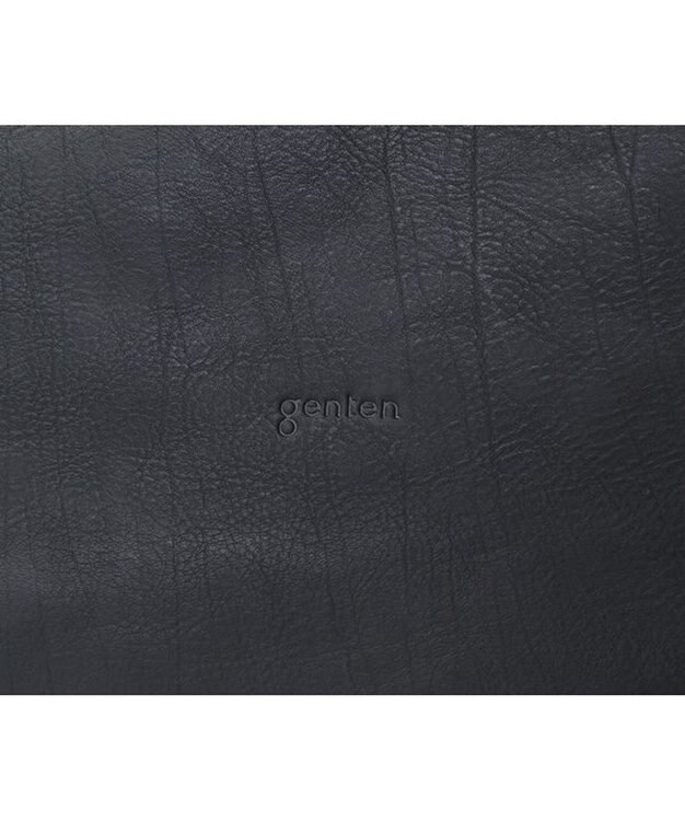 genten サステナブル巾着Ⅱ クロ