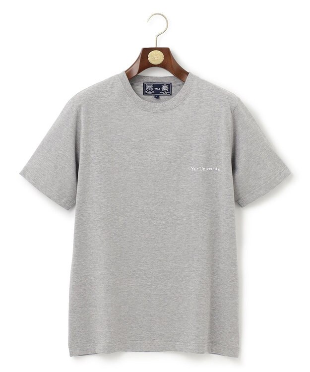 J.PRESS MEN 【J.PRESS×YALE】YALE TRACKカレッジプリントＴシャツ ライトグレー系