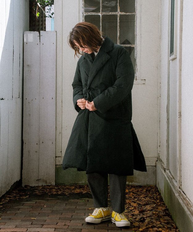 KWD 【日本製/高品質ダウン】KWD DOWN COAT ダウンコート ブラック