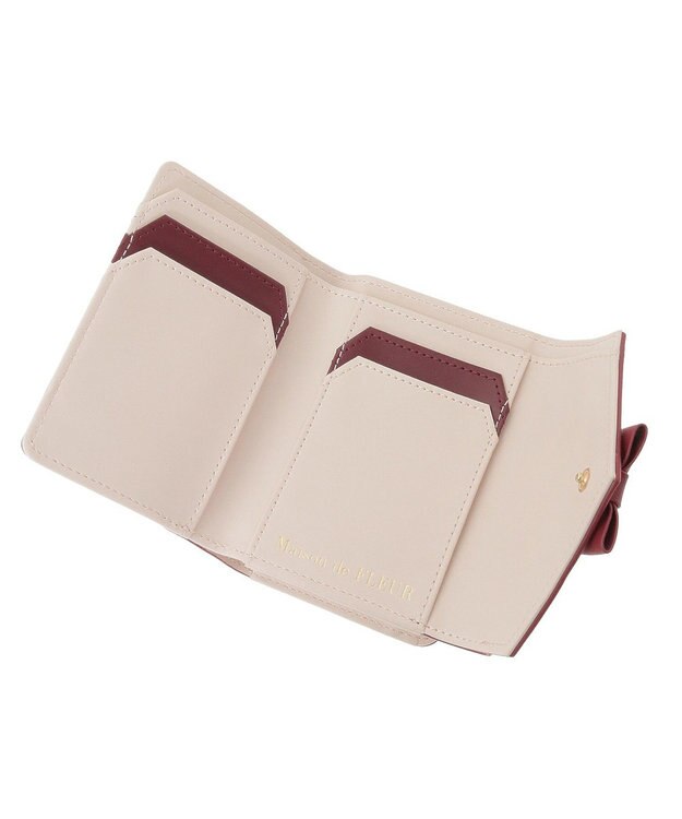 Maison de FLEUR レター型ウォレット Pink