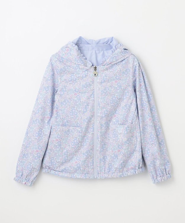 ANY KIDS シャカシャカ リバーシブルゾン サックスブルー