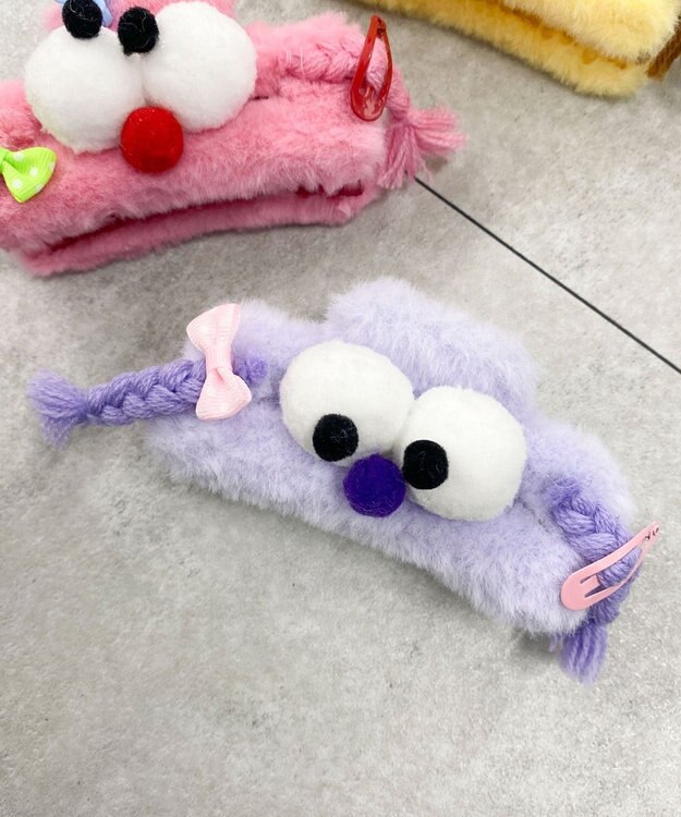 WEGO ミツアミモンスターヘアクリップ 柄3