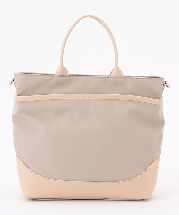 Y'SACCS シルキーリュクス2WAYトートバッグ アイボリー