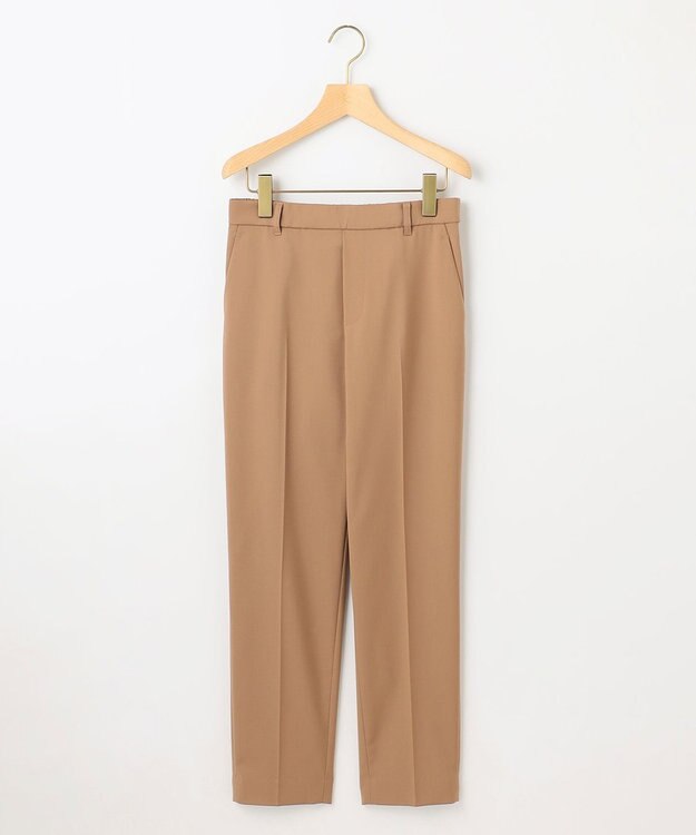 組曲 L ハンサムツイルテーパード パンツ ベージュ系