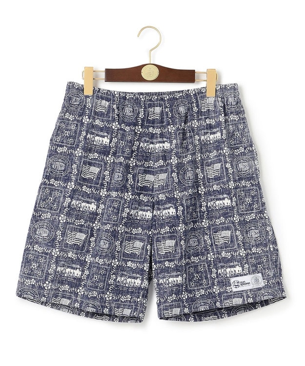 J.PRESS MEN 【120th anniversary】Reyn spooner×J.PRESS リバースプリントショーツ ネイビー系5