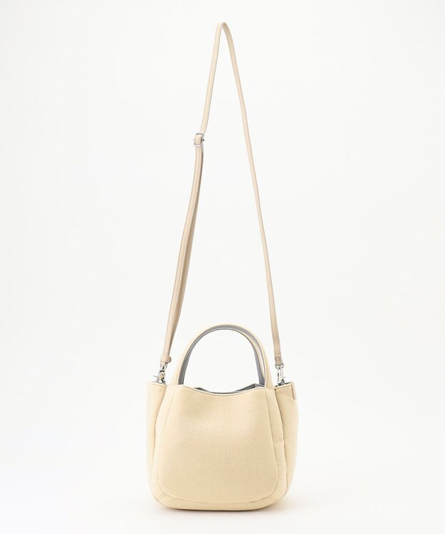 Y'SACCS フェルトトート　SSサイズ アイボリー