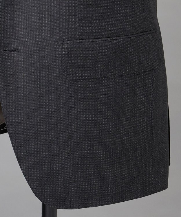 GOTAIRIKU 【Loro Piana Fabric】365 通年スーツ(グレー×格子) グレー系8