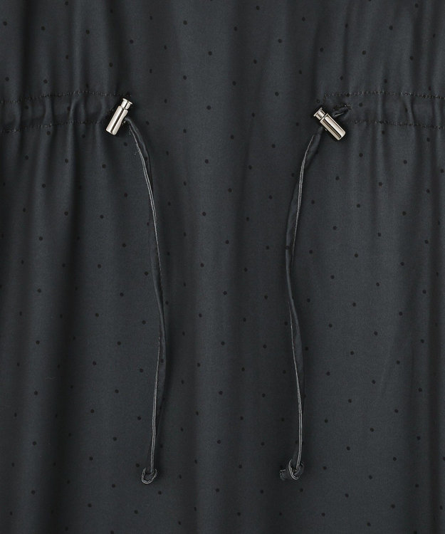 AMERICAN HOLIC サイドシャーリングVネックドットキャミワンピース Gray