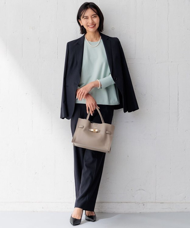 23区 【APPLAUDIR】ビジューパンプス ブラック系