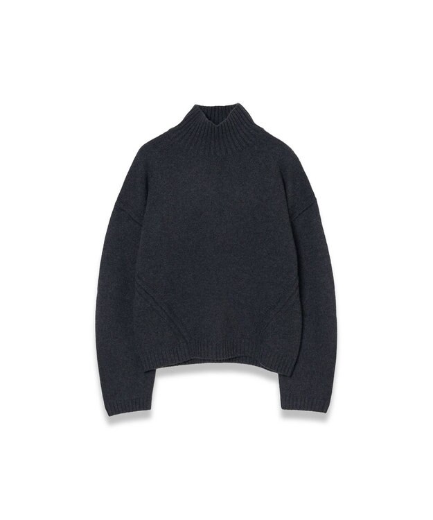 JOSEPH 【洗える】リュクスカシミヤハイネックニット Dark smoke