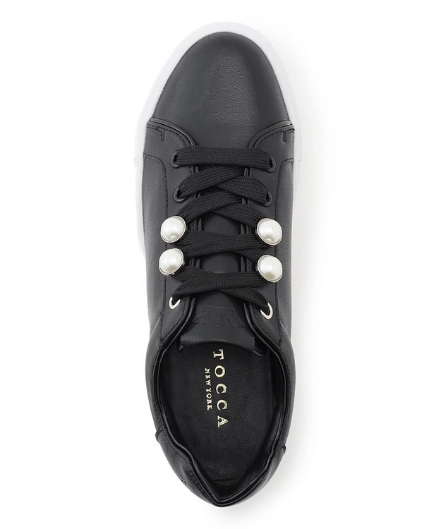 TOCCA 【晴雨兼用】PEARL POINT RAIN SNEAKERS スニーカー ブラック系